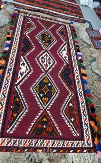 گلیم دستبافت قشقایی