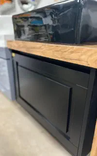 روشویی کابینتی مشکی راش ضد آب