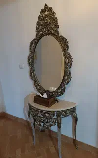 آینه شمعدان