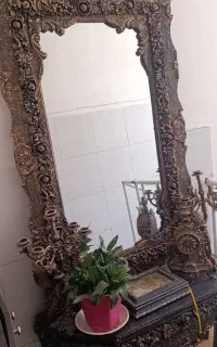 آینه و شمعدان
