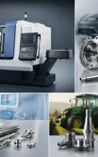 خدمات طول تراش سری تراش cnc