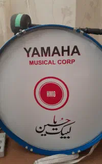 طبل یاماها ورق استیل