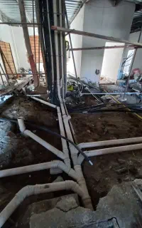 لوله کشی آب فاضلاب نصب شیرالات روشویی فرنگی پمپ...