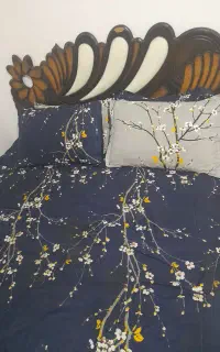 تخت خواب چوب کارکرده
