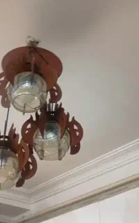 لوستر سه شاخه