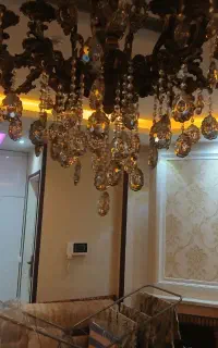 لوستر طرح برنجی