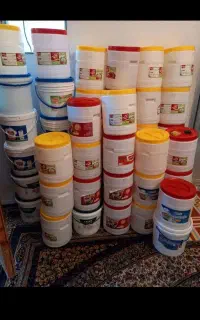دبه جای سس ۸کیلوی و۲۰لیتری جای اب
