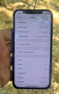 iphone xs 256 LLA