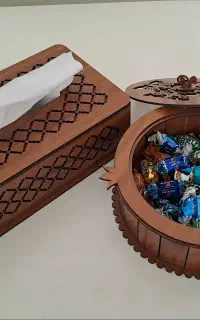 کاردرمنزل ساخت جعبه کادو