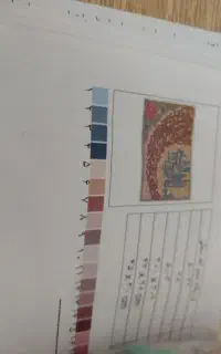 نقشه تابلو فرش وان یکاد ونخ وسایل بافت نوتابلو فرش