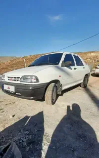 پراید۹۹  بدون رنگ  معاوضه با ۴۰۵ مدل ۹۳ به بالا