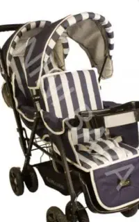 کالسکه  طوسی مشکی