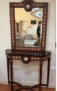 اینه کنسول و بوفه ظرف