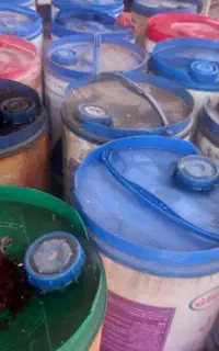 خرید روغن سوخته دبه ای
