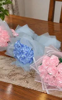 دسته گل های آماده فقط ۴۰۰