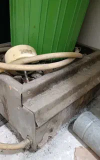 کبابپز گازی چدنی 40 سانتی استیل