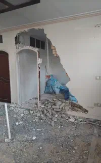 بازسازی تخریب یزوگام نانوسیمان کاری لکه گیری گچ