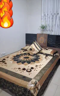 رو تختی دو نفره / طرح دار / استفاده نشده /