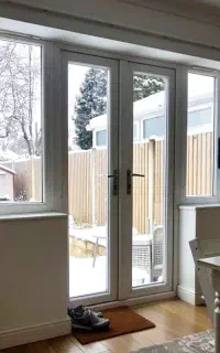 درب و پنجره دوجداره upvc  و انواع توری