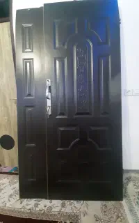 درب چوبی