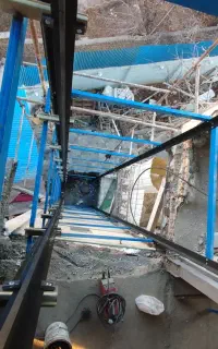 ساخت و نصب انواع آهن کشی  (استراکچر ) آسانسور