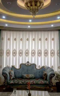 نصب هرنوع پرده \با نازلترین قیمت \شستشویی پرده