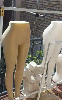 رگال و مانکن سالم برای لباس فروشی بوده
