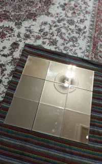 آینه پازلی 10عدد رنگ برنز