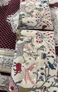 پشتی دست بافت