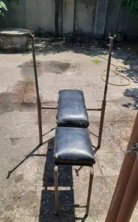 دمبل و میز پرس و وزنه و هالتر