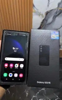 موبایل S23fe 256G R8 در حد اکبند