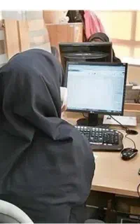 کارمند کافی نت فقط خانم