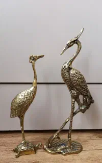 دو عدد مجسمه برنز