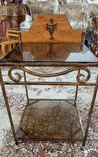 پاتختی فرفورژه تمیز