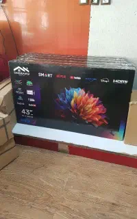 تلویزیون شانکاور ۴۳ اینچ مدل ۷۰۰۰ هوشمند دو گیرنده