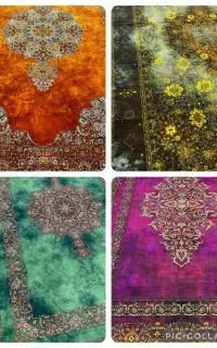 فرش های ۱۲۰۰شانه رنگی‌ مدرن نو/توحید۲ فرش ماندگار