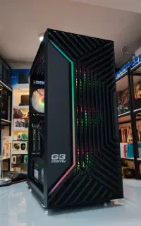 کیس گیمینگ حرفه ای کد (466) نسل 10 و RX 580
