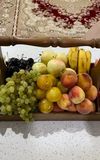 اردور خوری چوبی دسته دار کاملا نو