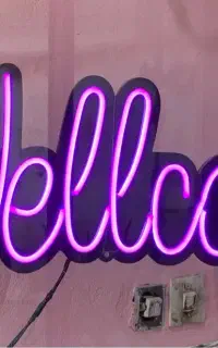 تابلو نئون wellcome