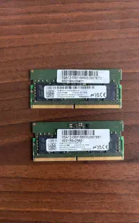 رم DDR5 8GB لپتاپ برند میکرون 4800MHz