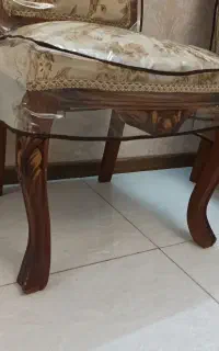مبل سلطنتی نه نفره با هشت نفره میز ناهار خوری