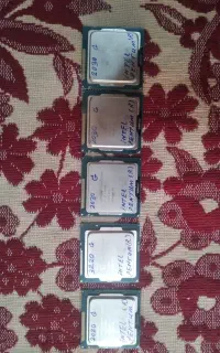 چند عدد پردازنده (intel Pentium) کارکرده برای فروش