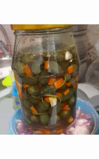 ترشی کاپاریس وکلم خوش عطروطعم