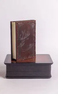 دیوان حافظ جلدوجعبه چرم قلمکاری شده(کد۲/۲۳)فخررازی
