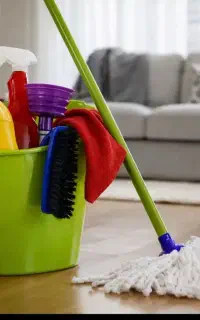 آقا هستم   و تمام نظافت منزل انجام می شود میشود