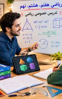 ریاضی هفتم وهشتم ونهم