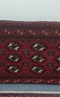 پشتی ترکمنی دو عدد رویه دستباف