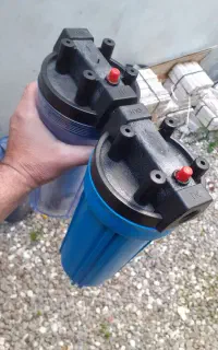 فیلتر آب دو مرحله ایی بعد از کنتور