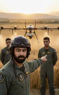 سم پاشی هوایی گروه سید سامان پورعباس