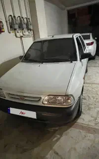 پراید ۹۶ یک گلگیر رنگ